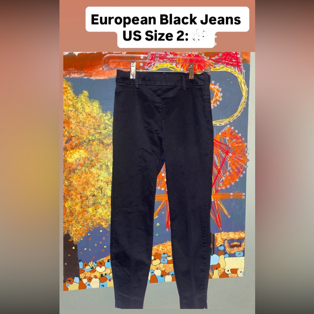 H&M Black Ankle Jeans